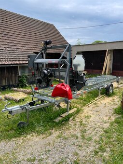 Kmenová pásová pila PILOUS CTR 750 EV - mobilní provedení - 15