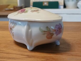 PORCELÁNOVÁ DÓZA NA ŠPERKY PHILIPPE DESHOULIERES FRANCIE - 15