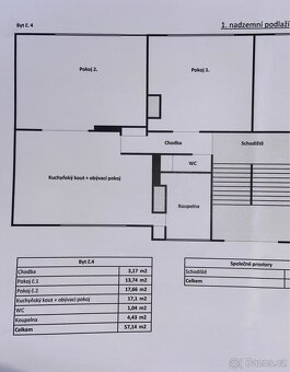 Prodám byt 2+1 ve Svitavách, osobní vlastnictví - 15