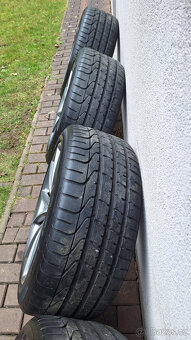 Audi originál R19 RS 9.0JX19H2 ET32 + Pirelli P-Zero 255/40 - 15