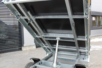 Přívěs Saris 1-str. sklápěč K1 256 150 1500kg Manu - 15