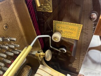 Německé pianino Schimmel mod. Romantik se zárukou PRODÁNO - 15