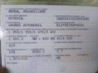 ŠKODA Octavia1 combi 1,9 TDI 4x4 r2001 - 15