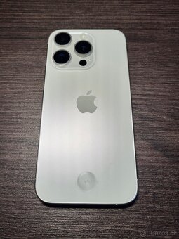 Výměna: iPhone 15 Pro 128GB – Bílý titán - 15