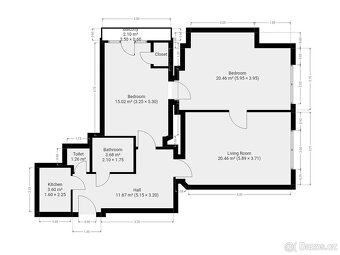 Pronájem bytu 3+1, Lucemburská, Žižkov, 31900 Kč/měs, 76 m2 - 15