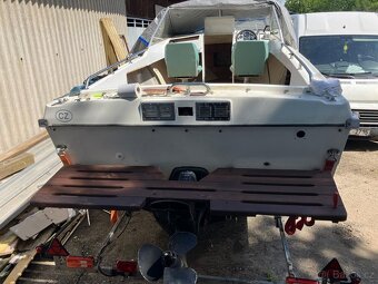 Kajutová loď  + vlek - 15