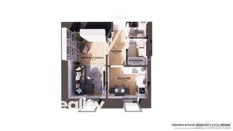 Prodej bytu 3+1, 64 m2, zahrádka 112 m2 - 15