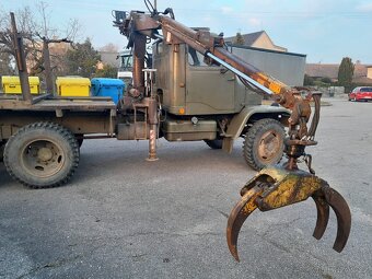 Vyvážečka Praga V3S  do lesa s  Hydr.rukou - 15