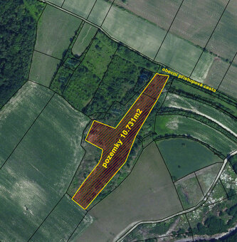 Zahrada, rokle, pozemek k rekeraci,10.731m2, Bechlín u RCE - 15