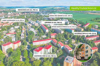 Zařízený Byt 2+1 s BALKONEM | 53 m² | Uh.Hradiště – Štěpnice - 15