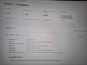 Herní PC i5-12400f + záruka víc jak 2 roky za dobrou cenu
- 15