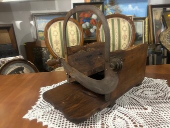 Starožitný ruční kráječ chleba - 15