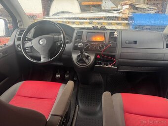 Prodám T5 caravelle long 8 míst, 2.5 tdi 96kw po 1 majiteli - 15