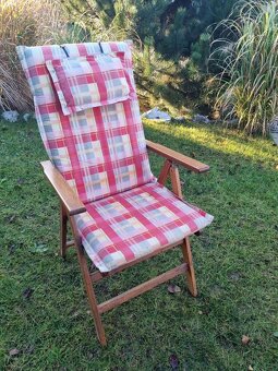 Venkovní set stůl + 6 židlí - 15