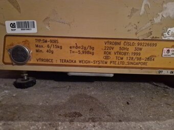 Obchodní váha 2 ks - 15