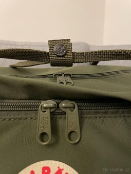 Prodám batoh značky Fjällräven Kanken Weekender Army Green - 15