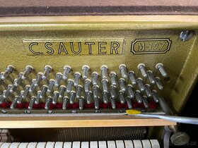 Německé pianino Sauter po opravě, se zárukou. PRODÁNO. - 15