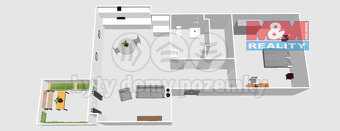 Prodej bytu 2+kk, 44 m², Stěžery, ul. Lipová - 15