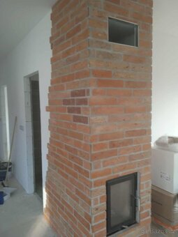 Cihlový obklad pásky z pálené cihly - 15