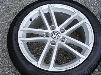 Zimní orig alu kola VW Golf 7 GTD, GTi 225/45/17 vzorek 8mm - 15