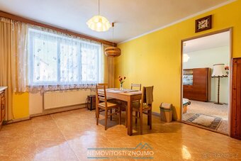 Prodej rodinného domu 6+1, zahradní domek, pozemek 1116m2, D - 15