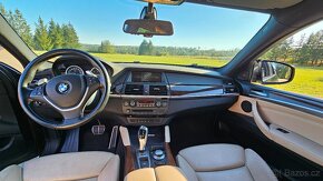 BMW X6, XDRIVE 50i, TAŽNÉ, PO SERVISU, BEZ INVESTIC - 15
