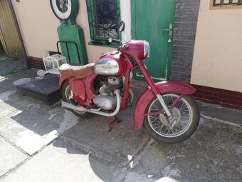 Jawa, ČZ 250. Kyvacka veterán 1956 - 15