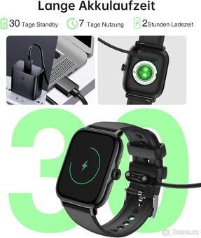 Chytré hodinky LLKBOHA P72 – 1,85" - volání, IP68 v češtině - 15