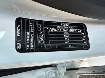 Prodávám Ford Fiesta 1.0Ecoboost 74kw - 15