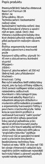 VŘETENOVÁ SEKAČKA BRILL VČ. KOŠE PC 4000,- - 15