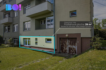 Prodej bytu 1+kk, 39 m² se zahradou, Prostějov - 15