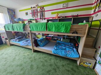 2x poschoďová postel do dětského pokoje BIBOP - 15