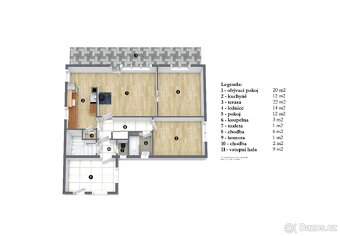 Prodej rodinného domu 3+1, 80 m2 v Chrásti - Podlažice - 15