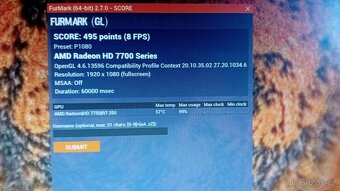 Starší Herní PC - AMD Athlon X4 840 / 8GB / 256GB / HD 7750 - 15