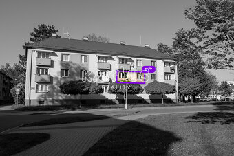 Pronájem zrekonstruovaného bytu 3+kk ( 58m2) s balkónem, uli - 15