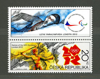 Výběr různých známek  ČR - svěží - 15