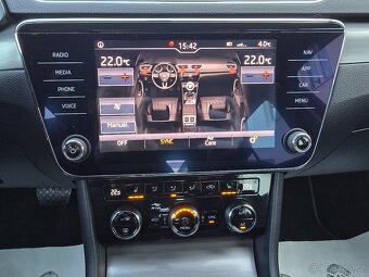 SUPERB III 2,0TDI 140kW 4x4 DSG STYLE NAVI KAMERA ACC -DPH - 15