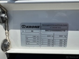 Krone SD PROFILINER Zvedací náprava (3710) - 15