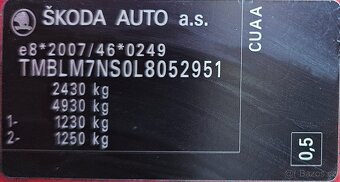 ŠKODA KODIAQ RS 2.0 TDI 176KW/ 65000KM / TAŽNÉ/ POJÍZDNÉ. - 15