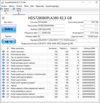 HDD SATA 3,5" - 80, 160, 250, 320, 500 GB - 15