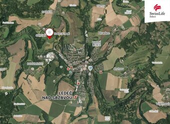 Prodej stavebního pozemku 1662 m2, Ledeč nad Sázavou - 15