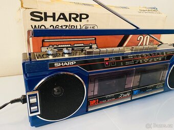 Radiomagnetofon/boombox Sharp WQ-261Z, rok 1985 - 15