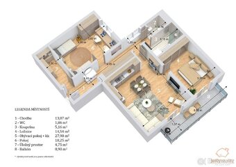 Prodej bytu 3+kk, 86 m² - Radiměř, okr. Svitavy - 15