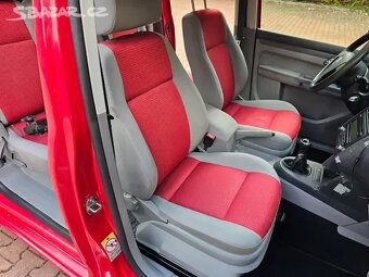 VW Caddy Maxi 1.9TDI 77kW,7míst,tažné,2009,Bez koroze - 15