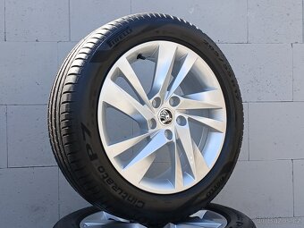 Nová orig alu kola Škoda Octavia IV Bridgestone 205/55/17 - 15