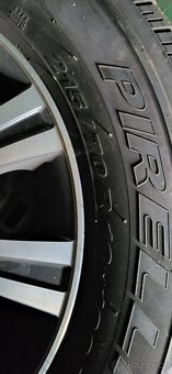 Prodám AL kola 235/50/18,7,5/17 4ks. - 15