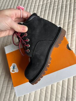 Timberland Premium 6" Waterproof, vel. 27, černé nubuk - 15