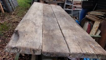 Dubové fošny 80 až 100 let staré - 15