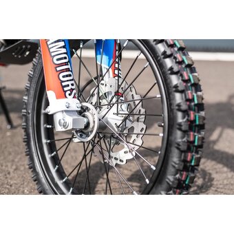 Pitbike Leramotors Thunder 125ccm, kola 17/14, cervena - 15
