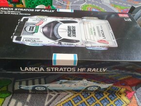 Lancia stratos 1:18 rally limitky, detailní, otviraci, sunst - 15